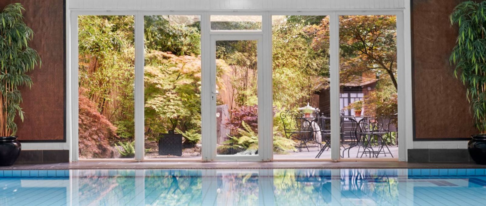 Swimming pool at Careys Manor